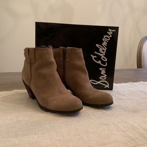 Sam Edelman Brown Booties